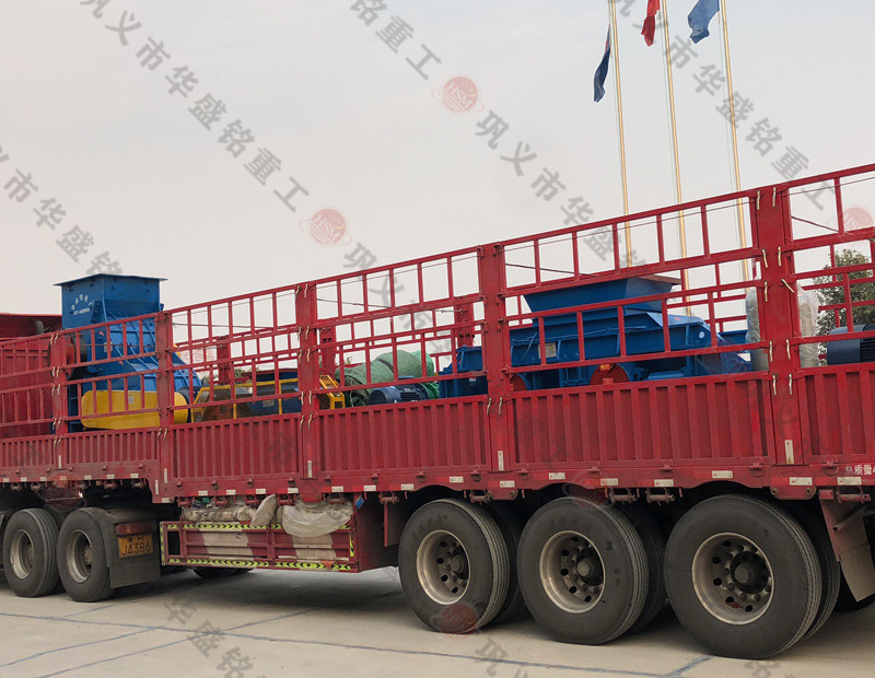 小型开云（中国大陆）+双级破碎机成套发货