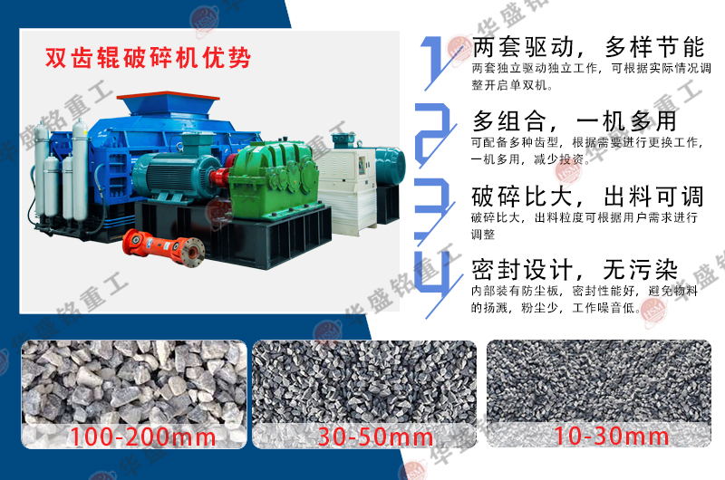 双齿式破碎机型号 双齿式破碎机型号